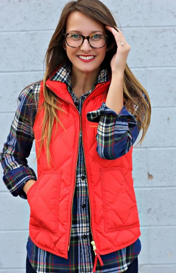 Flannel + a Quilted Vest - Finding Beautiful Truth