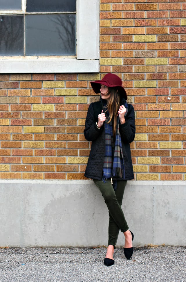 A Felt Hat + a Quilted Coat | Finding Beautiful Truth