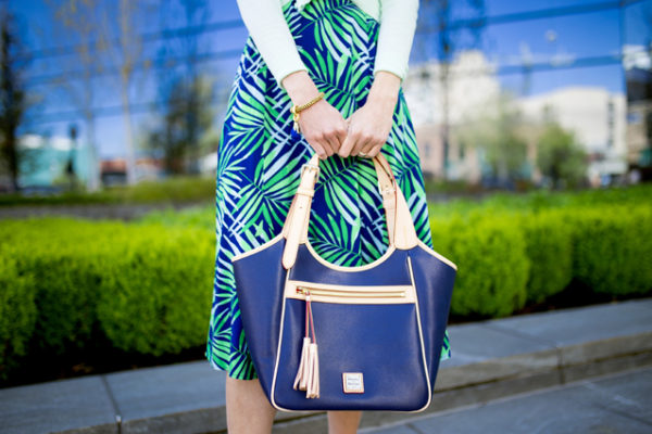 Palm Print Dress Styled for Summer - Finding Beautiful Truth