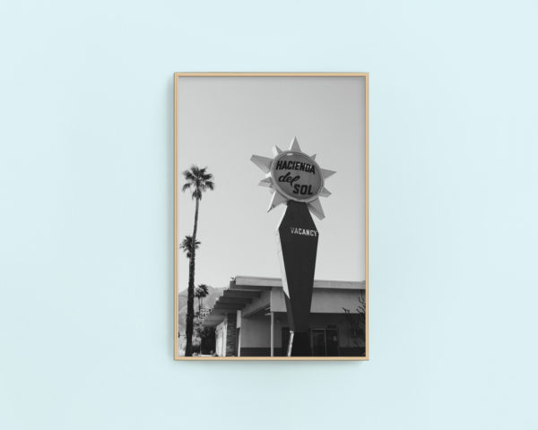 abandoned mid-century hotel gallery art | printable wall art via Finding Beautiful Truth